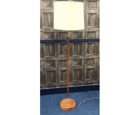 MODERN STANDARD LAMP, with shade, 170cm high overall