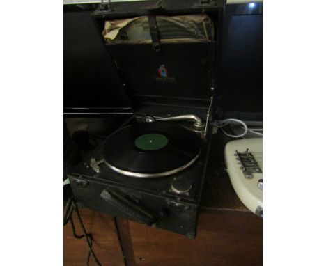 REXINE CASED DULCETTO RECORD PLAYER 