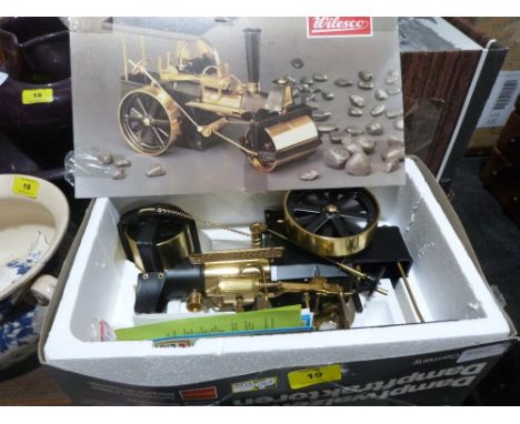 A Wilesco live steam traction engine