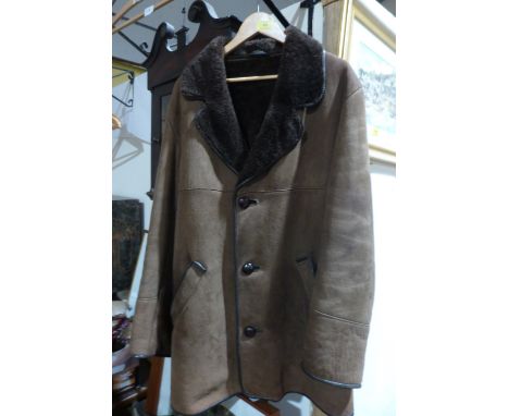 A gentleman's sheepskin coat