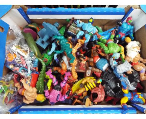 He Man - A quantity of unboxed He-Man action figures, vehicles and accessories by Mattel. Est £40 - £60  This lot MUST be pai