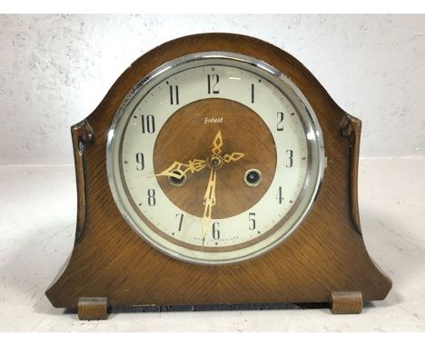 Enfield mantle clock, strikes on the hour and half hour