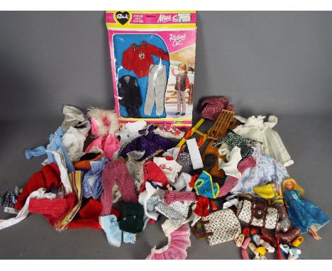Pedigree - A boxed vintage Sindy doll outfit #44362 'Riding Out' which appears in Mint condition in a Fair - Good box with so