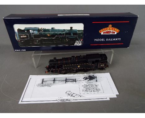 Bachmann - A boxed Bachmann OO gauge #32-358 DCC Ready Standard Class 4MT 2-6-4 steam locomotive Op.No.80118 in BR black line