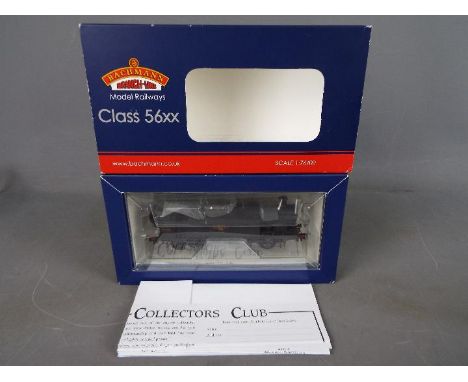 Bachmann - A boxed OO gauge Bachmann #32-082 8 DCC Class 56XX Tank locomotive Op.No.5639 in BR black late crest weathered liv