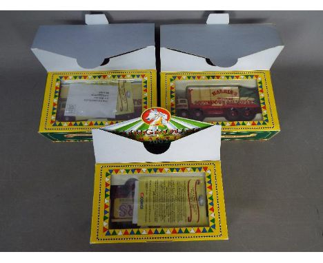 Corgi Classics - Three boxed diecast vehicles from the Corgi 'Fairground Attractions' range. Lot includes CC10802 Foden S21 8