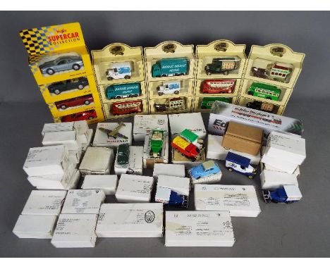 Matchbox, Lledo, Tonka Polistil, Maisto, Atlas Editions - Approximately 50 boxed diecast model vehicles. Lot includes MaistoS