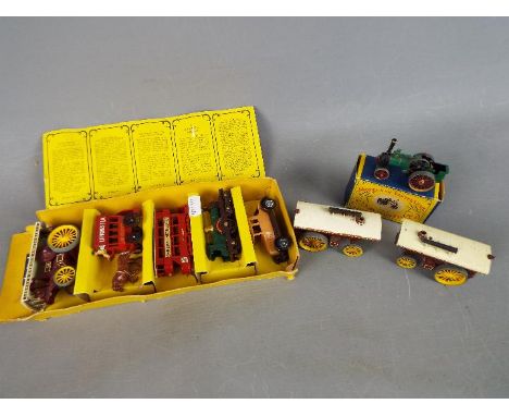Matchbox - A small collection of Matchbox Models of Yesteryear. Lot consists of a boxed Matchbox Model of Yesteryear Set G7 c