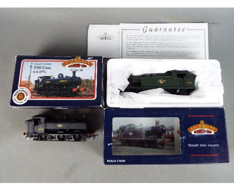 Bachmann - Two boxed OO gauge locomotives by Bachmann. Lot includes Bachmann 31-902A Collett 5700 Class 0-6-0PT locomotive Op