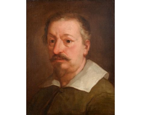 Attributed to Francesco Albani (1578-1660) Italian Self portrait  Oil on canvas, 46.5cm by 37cm  Provenance: (Probably) Richa