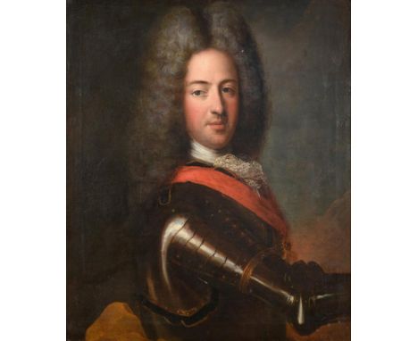 Circle of Hyacinthe Rigaud (1659-1743) French Portrait of James Sarsfield, 2nd Earl of Lucan Oil on canvas, 72.5cm by 61.5cm 