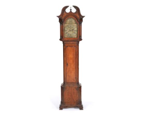 ~ A Rare and Unusual Walnut Eight Day Longcase Clock with Newcomens Type Industrial Steam Beam Engine Automata Dial Display, 