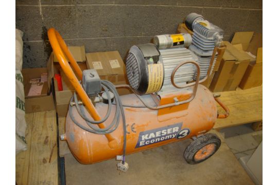 Kaeser Economy 3 Mobile All In One Compressor System Model Ec03 40w