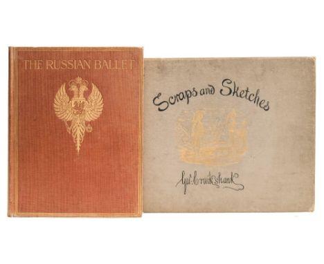JOHNSON, A.E - The Russian Ballet : illust. by Rene Bull, org. cloth, 4to, Constable, 1913. With one other illustrated by Geo