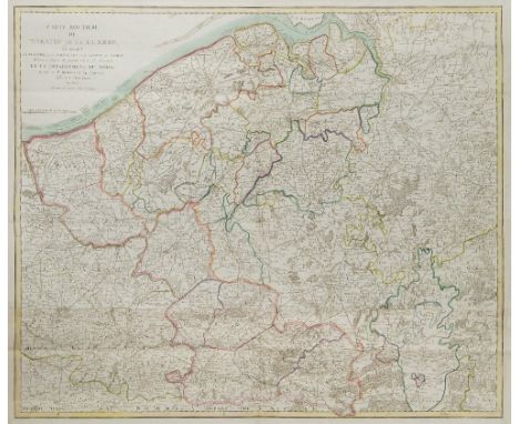 PENINSULAR WAR/GENERAL SIR DENNIS PACK : a portfolio of loose hand drawn maps, and printed maps etc, consisting of 1. a large