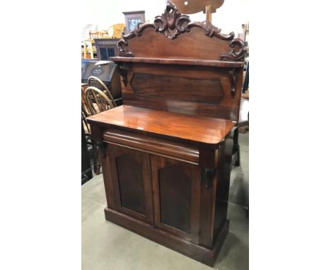 A Victorian mahogany chiffonier