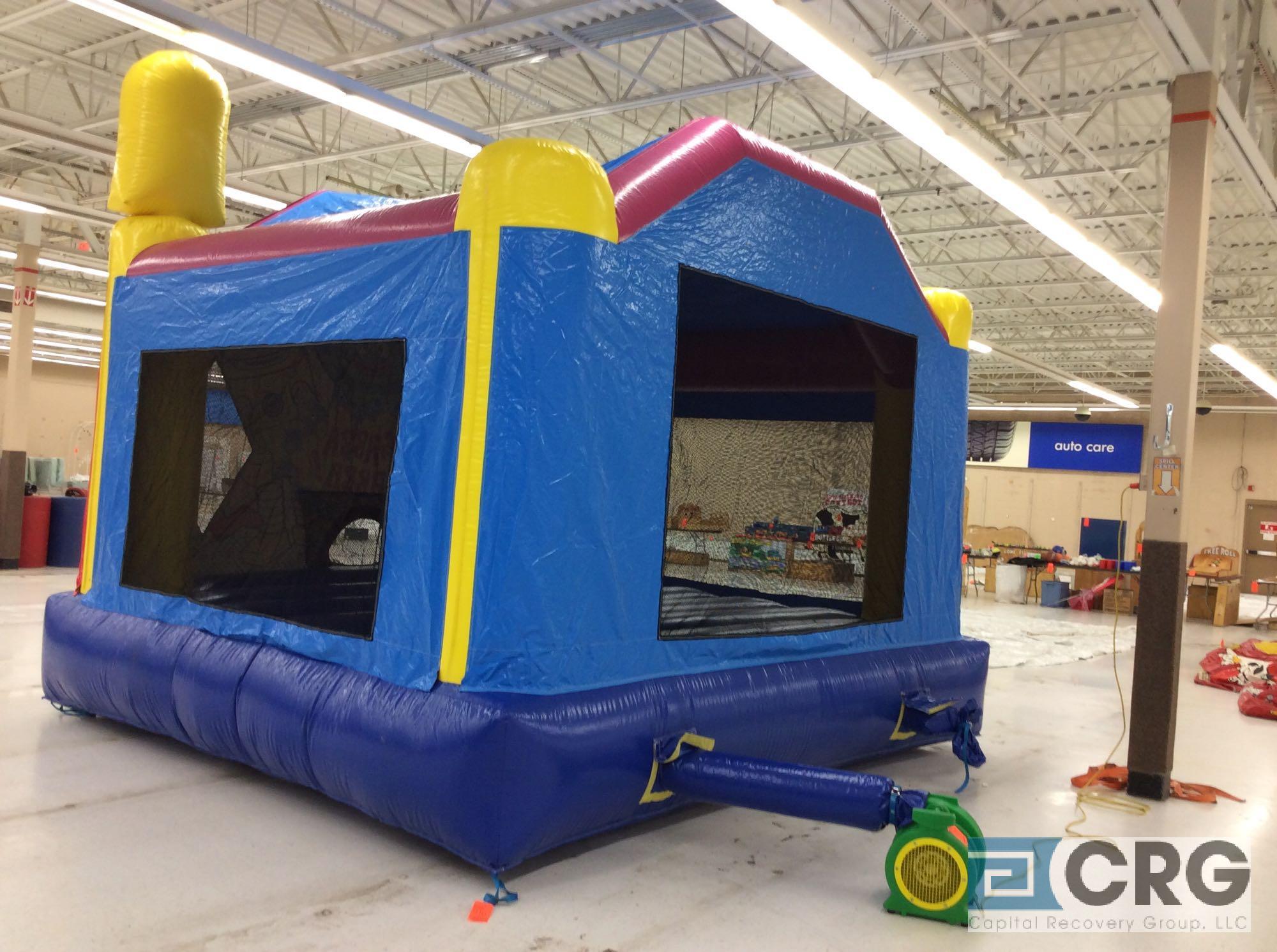 Yo Gabba Gabba 15' x15' inflatable bounce house, with blower