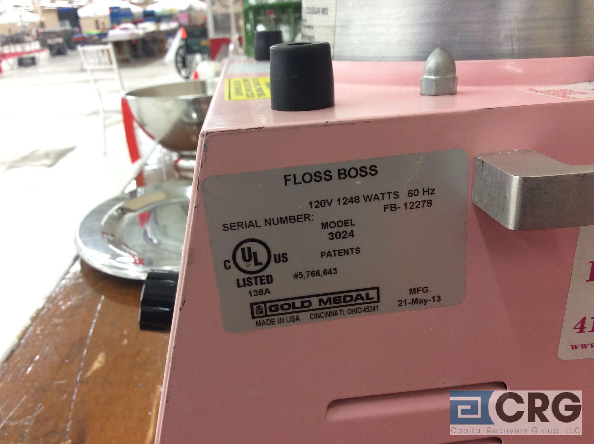 Floss Boss cotton candy machine, model 3024.