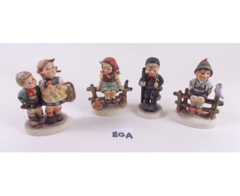 Four Hummel figures 