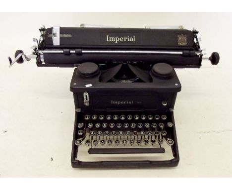 An Imperial typewriter