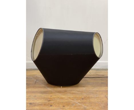 Ligne Roset, a contemporary  Aroun table lamp, designed by Jean-Phillipe Nuel, with black shade H42cm