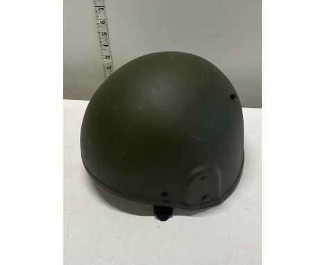 A modern British Army Mk6 combat helmet 