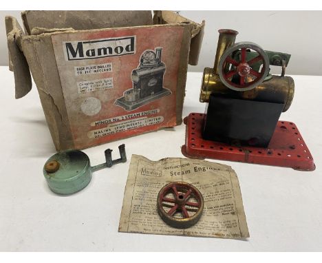 A vintage Mamod Minor No 2 Steam Engine (untested) 