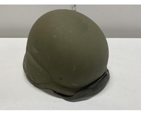 A 1980's US Army PASGT helmet made by Gentex Corporation size large 
