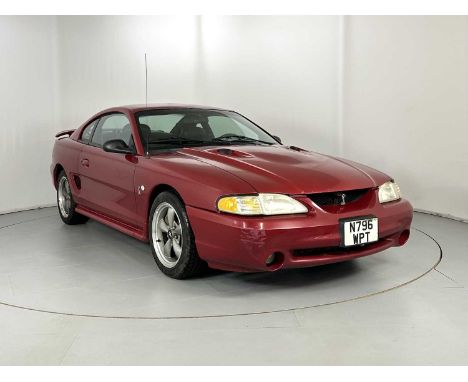 Registration: N796WPT  VIN: 1FALP47V0TF127307  Mileage Showing: 95,000  Transmission: Manual  MOT: NoSought after SVT Cobra m