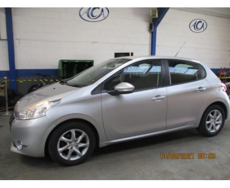 Make &amp; Model: Peugeot 208 ActiveDate of Reg: LJ63 LHEColour: Silvercc: 1199MoT: 01-04-2022Fuel Type: PETROLMileage: 48kTr