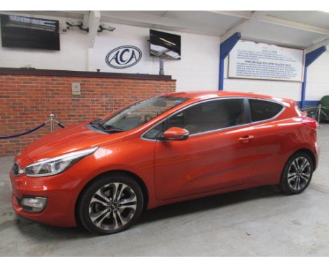 Make &amp; Model: Kia Pro Ceed SE Ecodyamics CDate of Reg: YG63 LFYColour: Orangecc: 1582MoT: 18-08-2021Fuel Type: DIESELMile