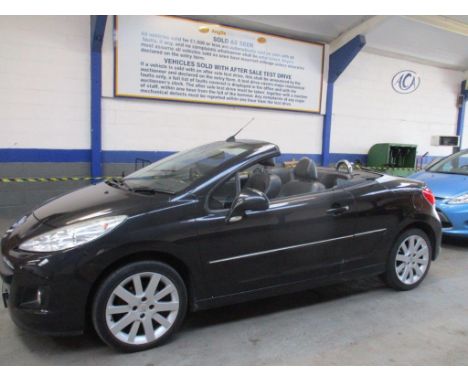 Make &amp; Model: Peugeot 207 GT CCDate of Reg: FY60 CYAColour: Blackcc: 1598MoT: 04-03-2022Fuel Type: PETROLMileage: 121kTra