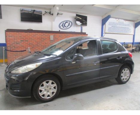 Make &amp; Model: Peugeot 207 SDate of Reg: KM10 WDAColour: Blackcc: 1360MoT: 21-12-2021Fuel Type: PETROLMileage: 61KTransmis