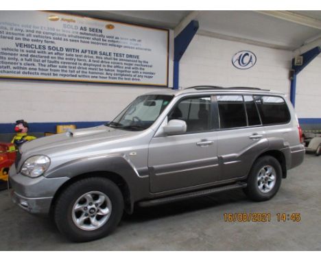 Make &amp; Model: Hyundai Terracan LTD CRTDDate of Reg: WV56 KMXColour: Silvercc: 2902MoT: 01-11-2021Fuel Type: DIESELMileage