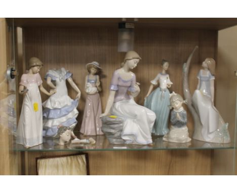 A QUANTITY OF ASSORTED NAO FIGURES A/F 