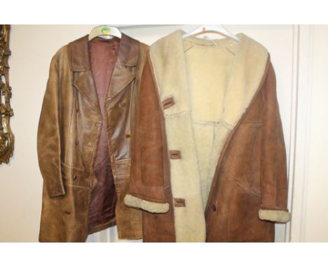 TWO VINTAGE GENTS JACKETS 