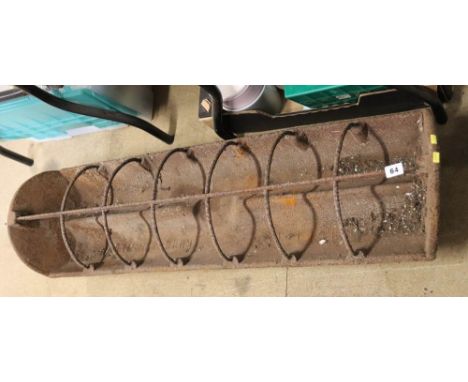 A cast iron Pig trough