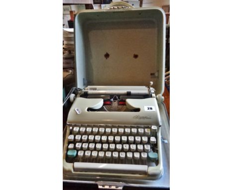 1960's Olympia portable typewriter