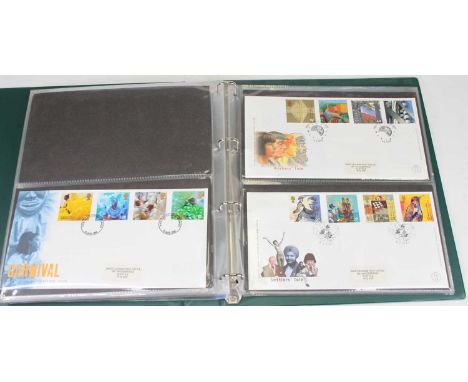 Four alums of first day covers to include London 1980 International Stamp Exhibition Centenary of the death of Charles Darwin