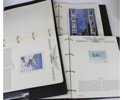 A collection of The History of WWII first day covers (4 albums)