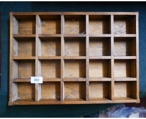 Vintage printing block