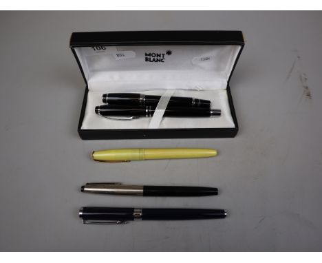 5 vintage fountain pens