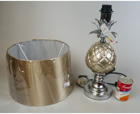Table lamp with shade as new 