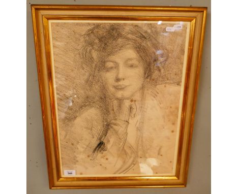 Count Albert De Belleroche - Lili Grenier lithograph pencil signed 