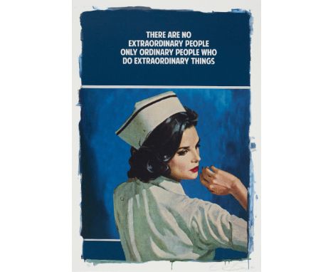 § THE CONNOR BROTHERS (BRITISH B.1968) EXTRAORDINARY PEOPLE - 2020 Giclee print with silkscreen varnish, A/P, signed, edition