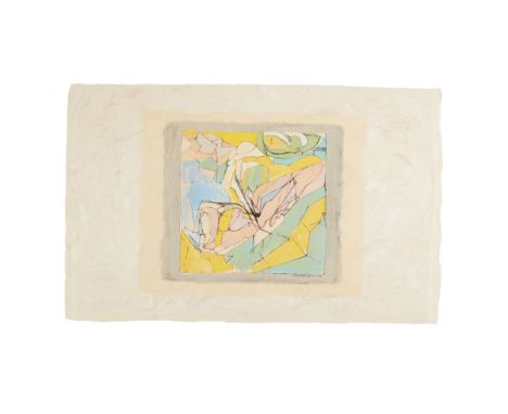 § JACQUES VILLON (FRENCH 1875-1963) UNTITLED Colour lithograph on hand-made paper, 50/197, signed in plate, signed and number