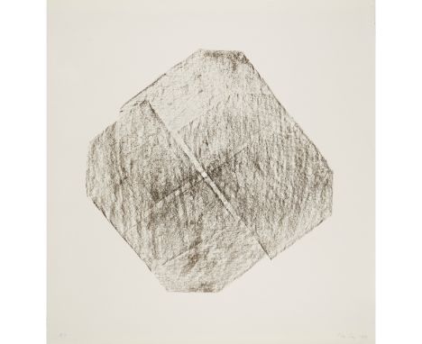 § KIM LIM (SINGAPOREAN/BRITISH 1936-1997) UNTITLED (BLACK) - 1993 Lithograph, A/P, signed, dated and editioned in pencil(the 