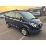 2017 67 FORD TRANSIT CUSTOM 310 PANEL VAN - CREW CAB - 104K MILES - 1 KEY