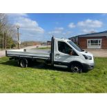 2018 68 FORD TRANSIT 350 CHASSIS CAB - FLAT BED - 118K MILES