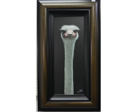 •Jonathan Truss (b. 1960) 'You talking to me?' Giclee print on canvas, signed and numbered 195/195, with certificate verso, 2